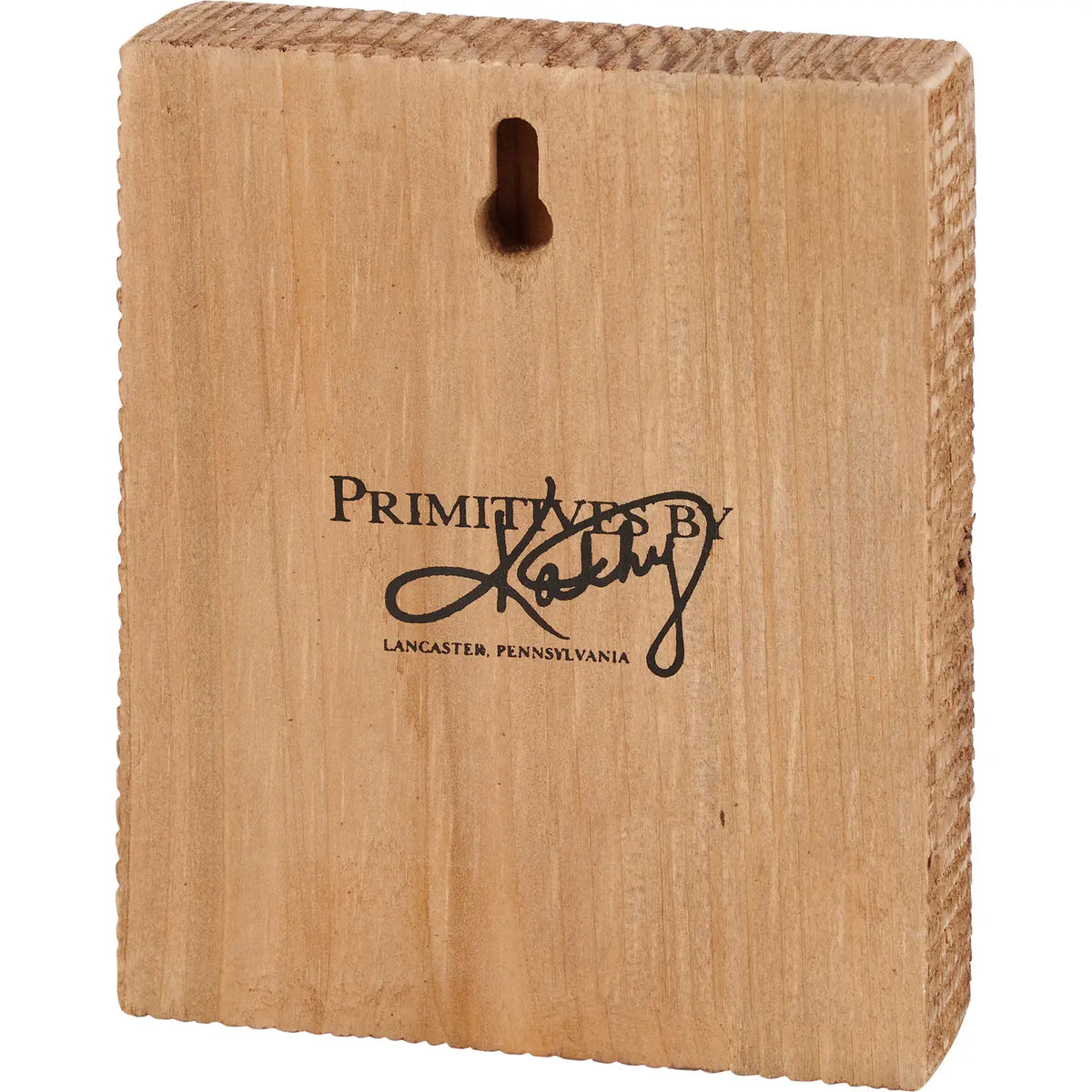 Snowy Highland Block Sign