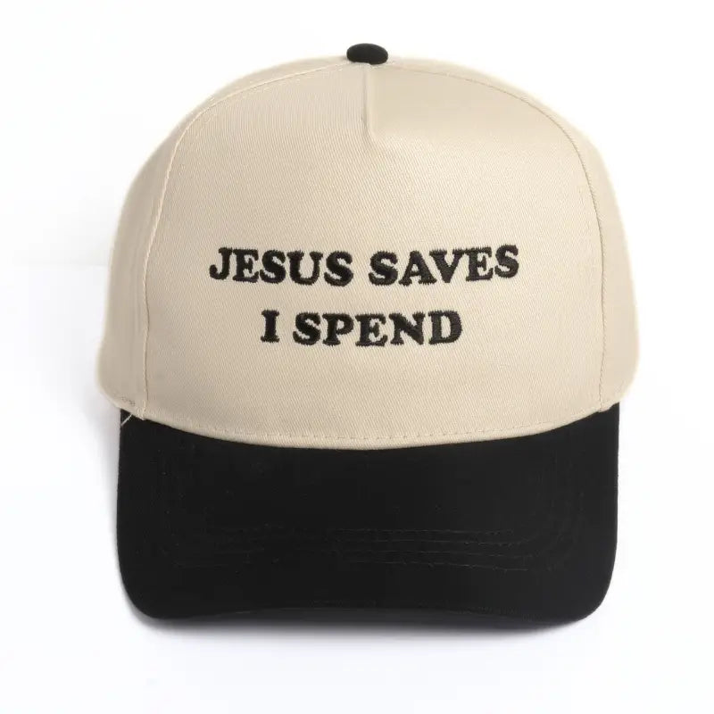 Jesus Saves I Spend Trucker Hat