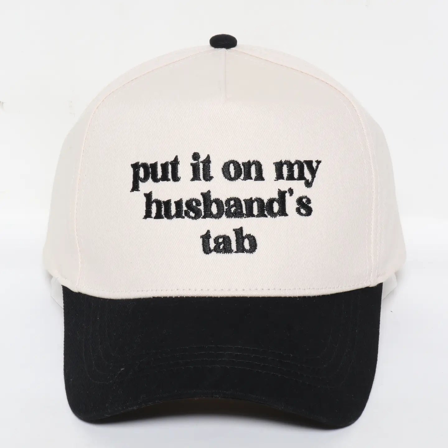 Put It On My Husband’s Tab Trucker Hat