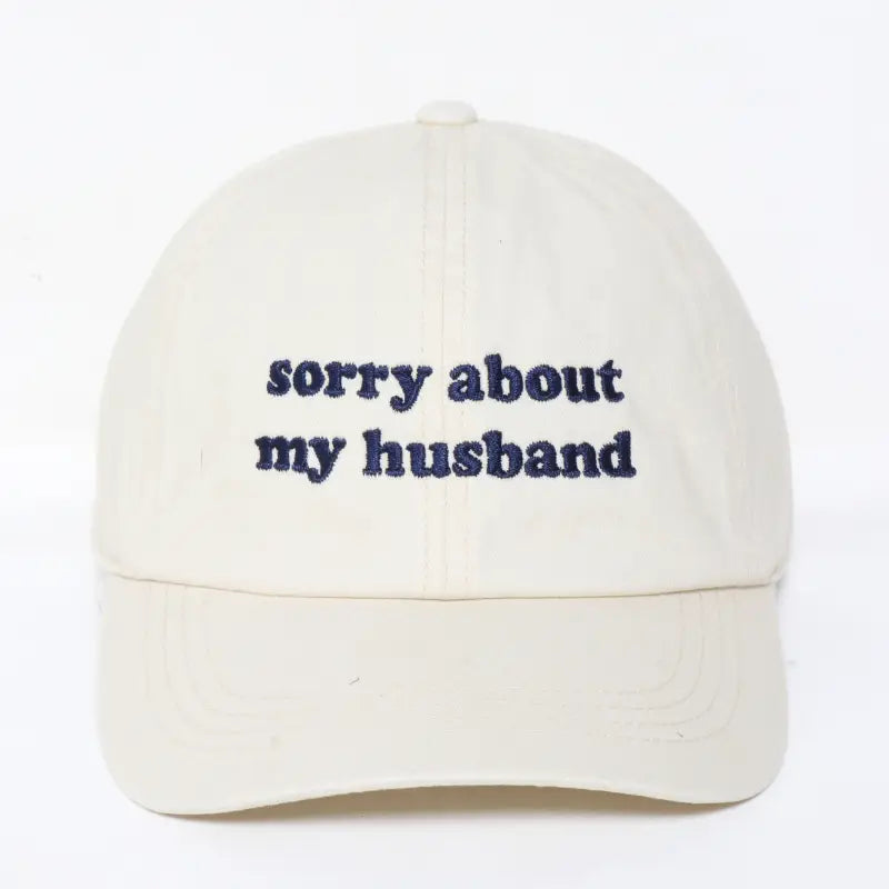 Sorry About My Husband Trucker Hat