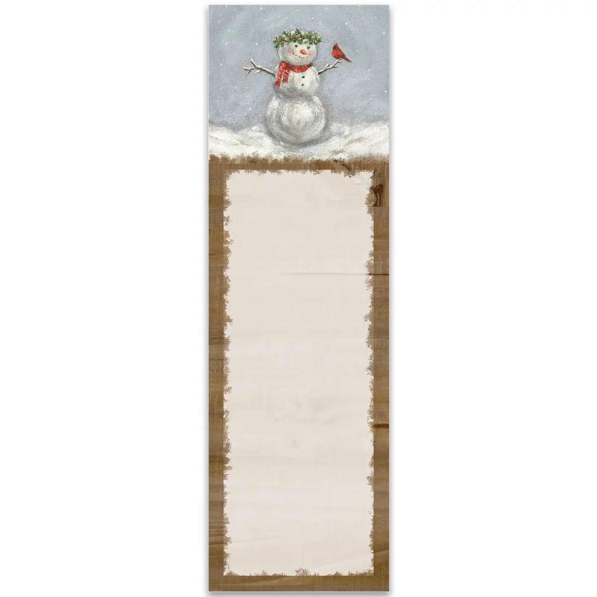 Snow Woman List Pad