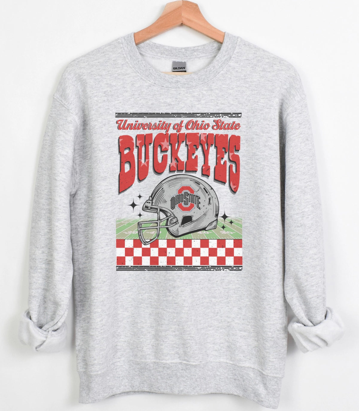 Ohio State Buckeyes Helmet Sweatshirt