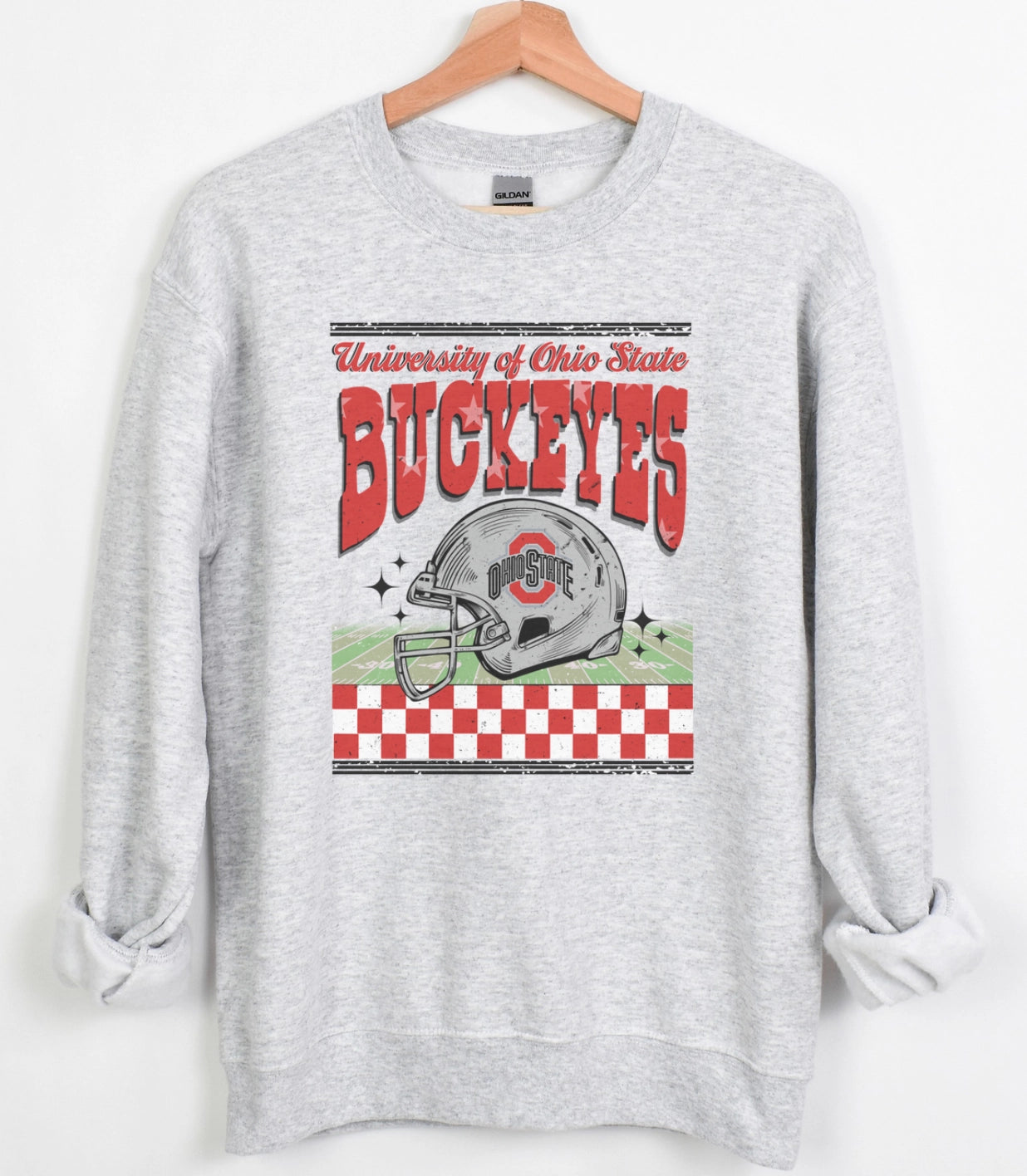 Ohio State Buckeyes Helmet Sweatshirt