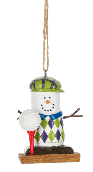 S’mores Golf Ornament