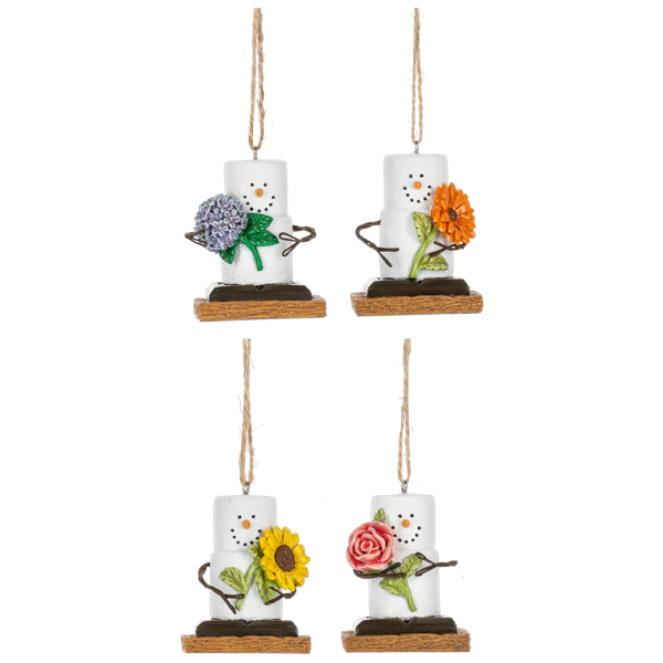 S’mores Flower Ornament