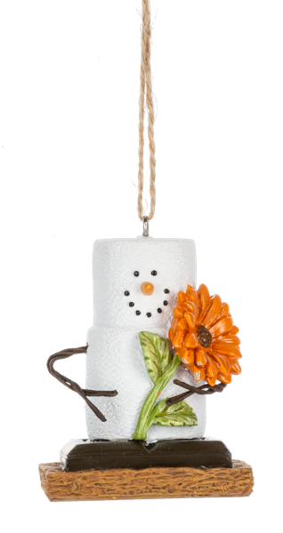 S’mores Flower Ornament