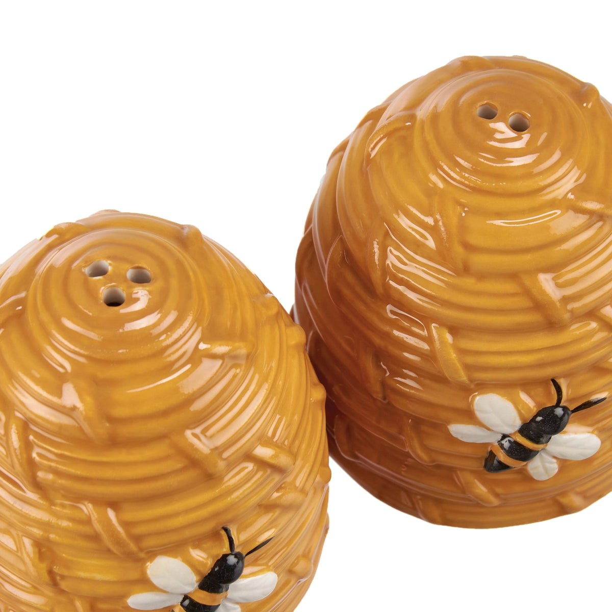 Bee Skep Salt and Pepper Shaker Set
