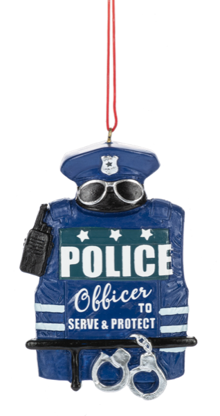Police Officer Ornament - 2 Styles