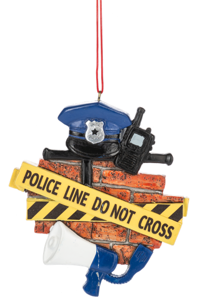 Police Officer Ornament - 2 Styles