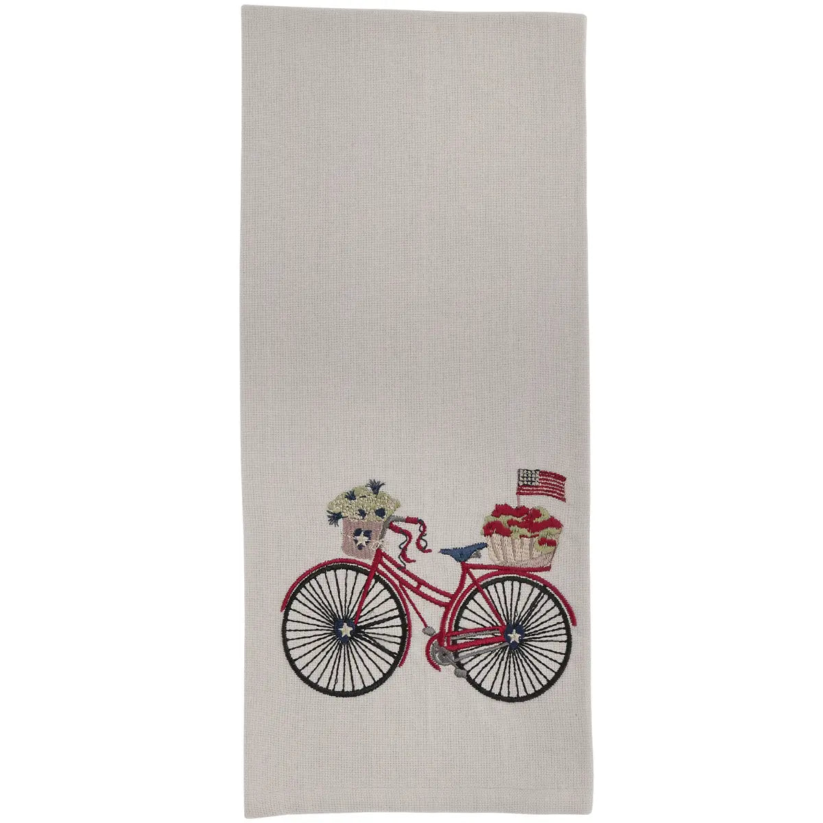 Bicycle with Flag Towel