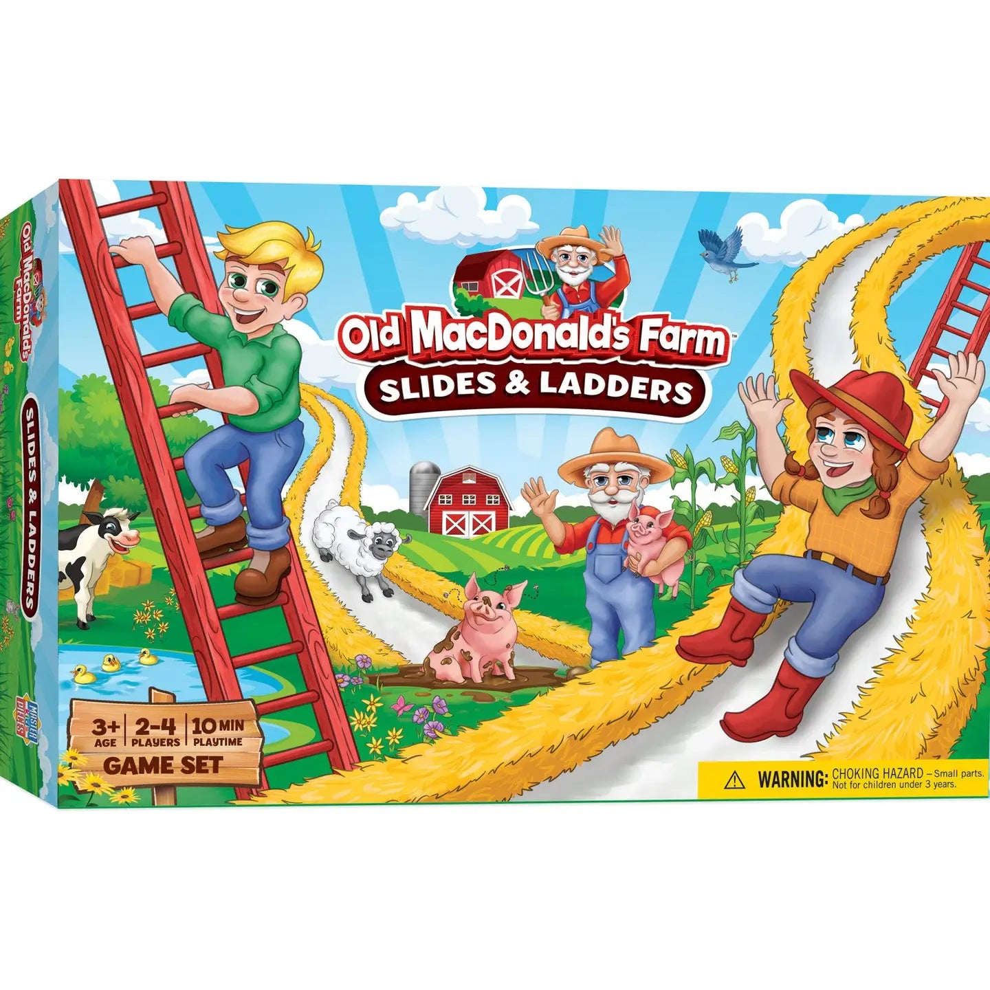 Old MacDonald’s Farm Slides and Ladders Game