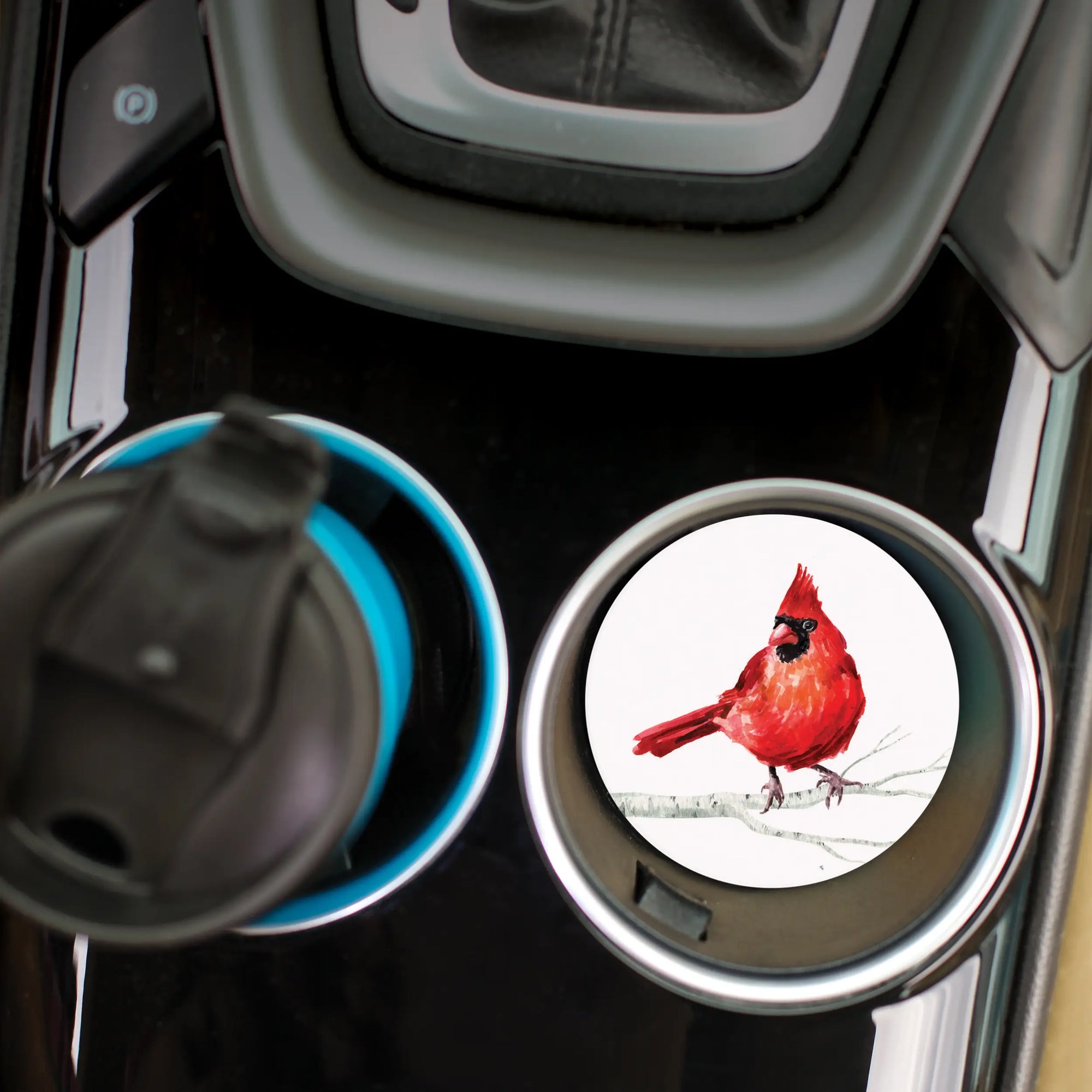 Cardinal Car Coaster