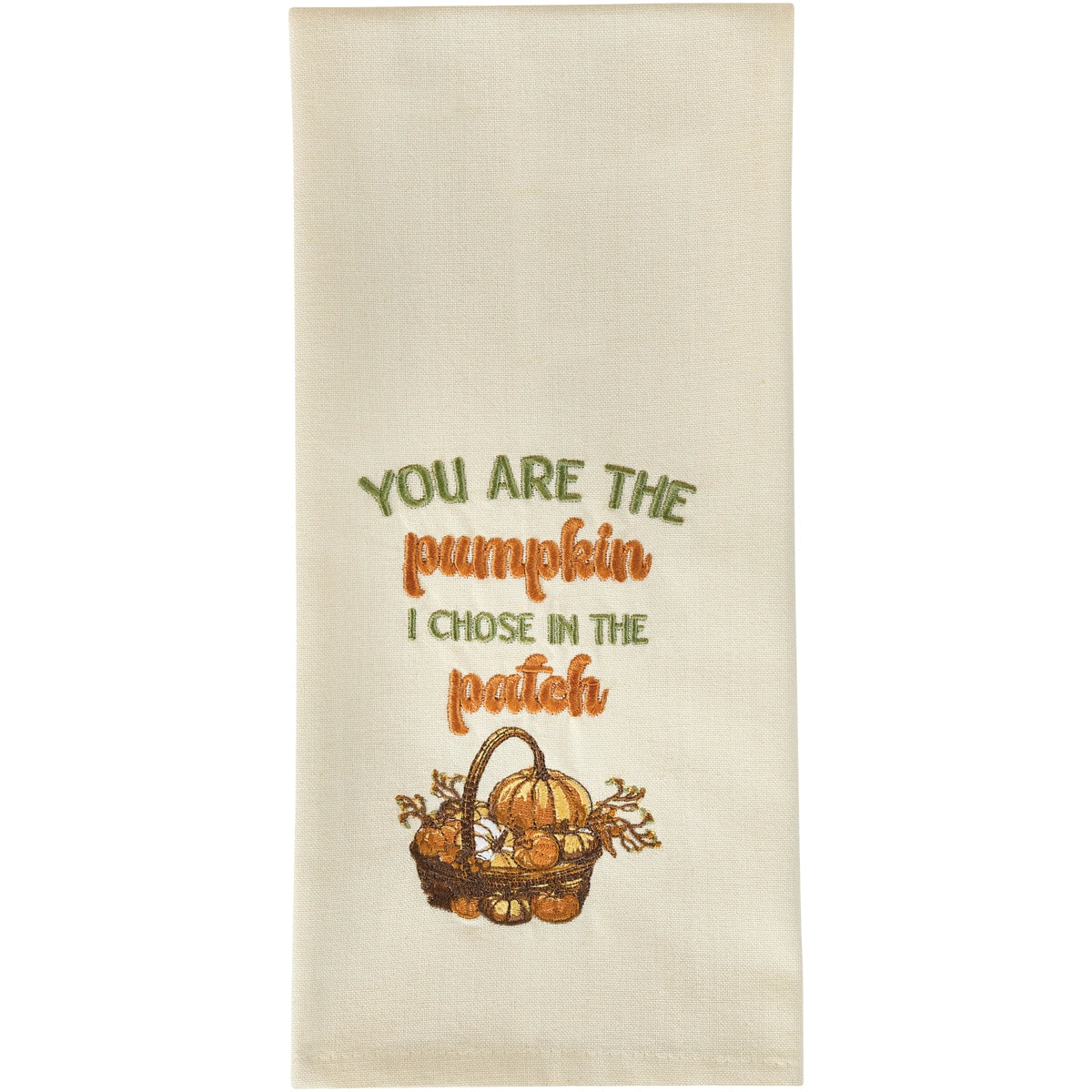 You Are The Pumpkin Decorative Towel