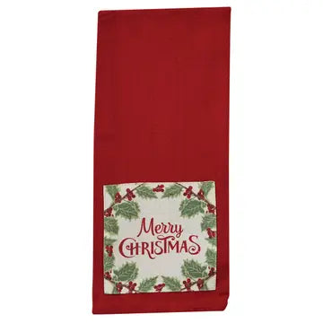Williamsburg Merry Christmas Towel