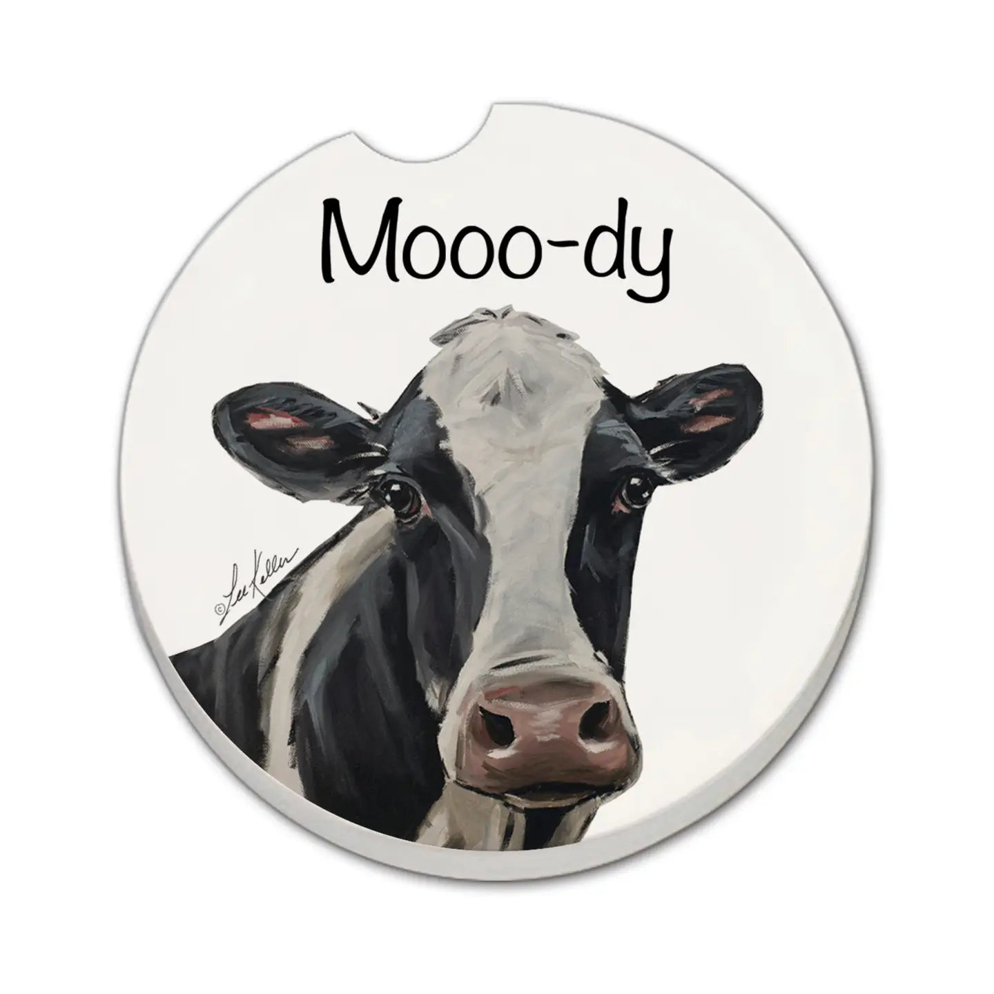 Mooody Cow Car Coaster