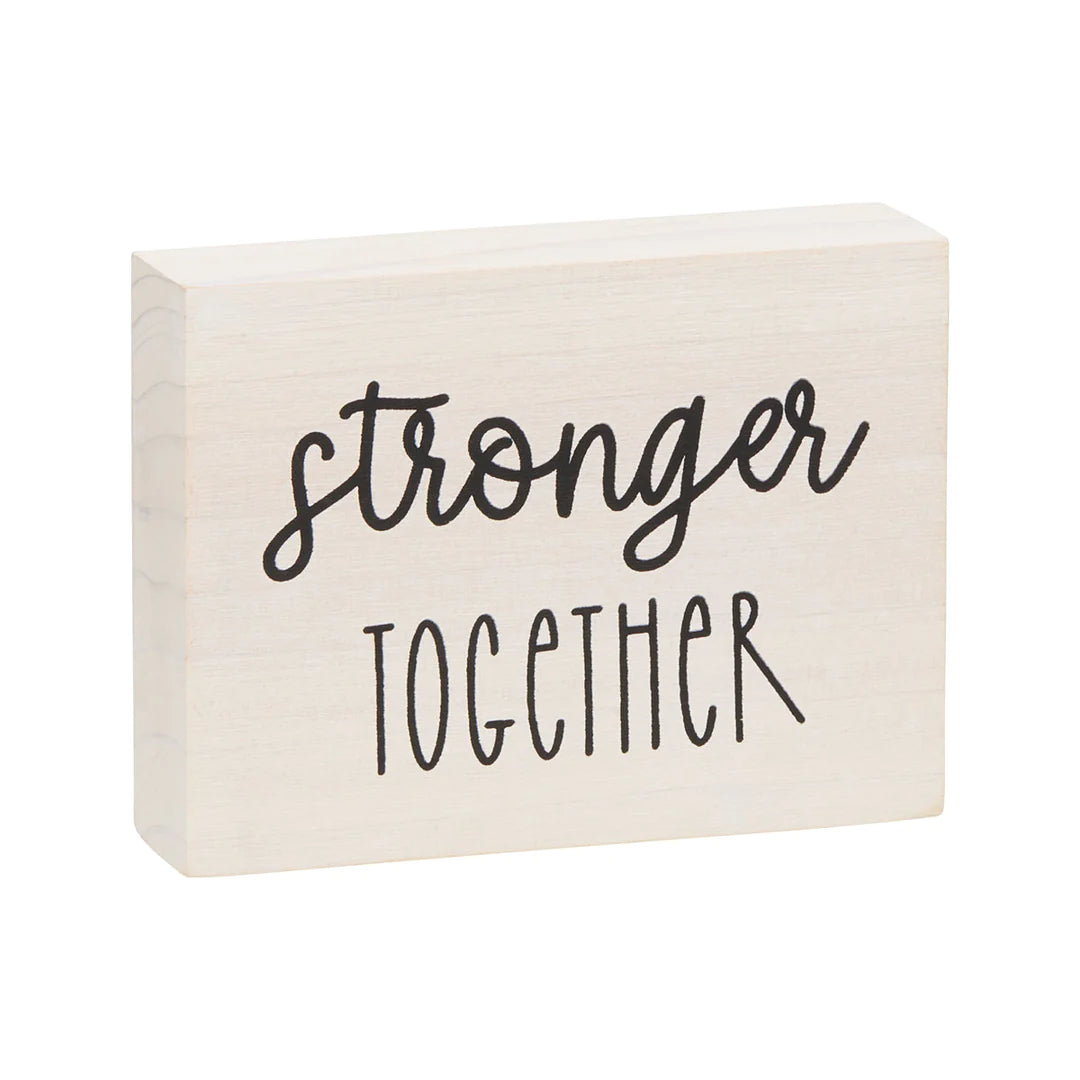Stronger Together Block