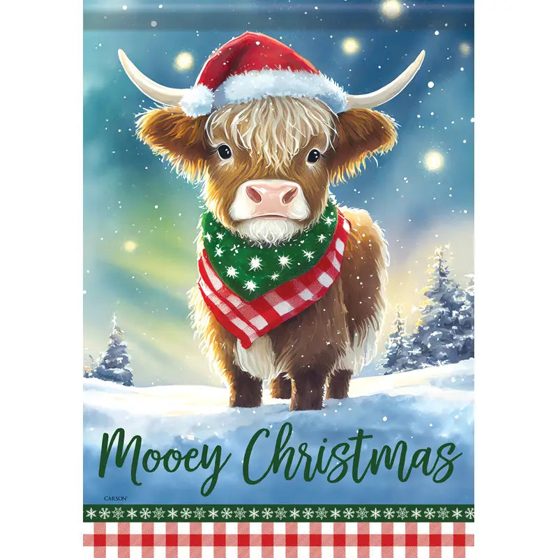 Mooey Highland Garden Flag