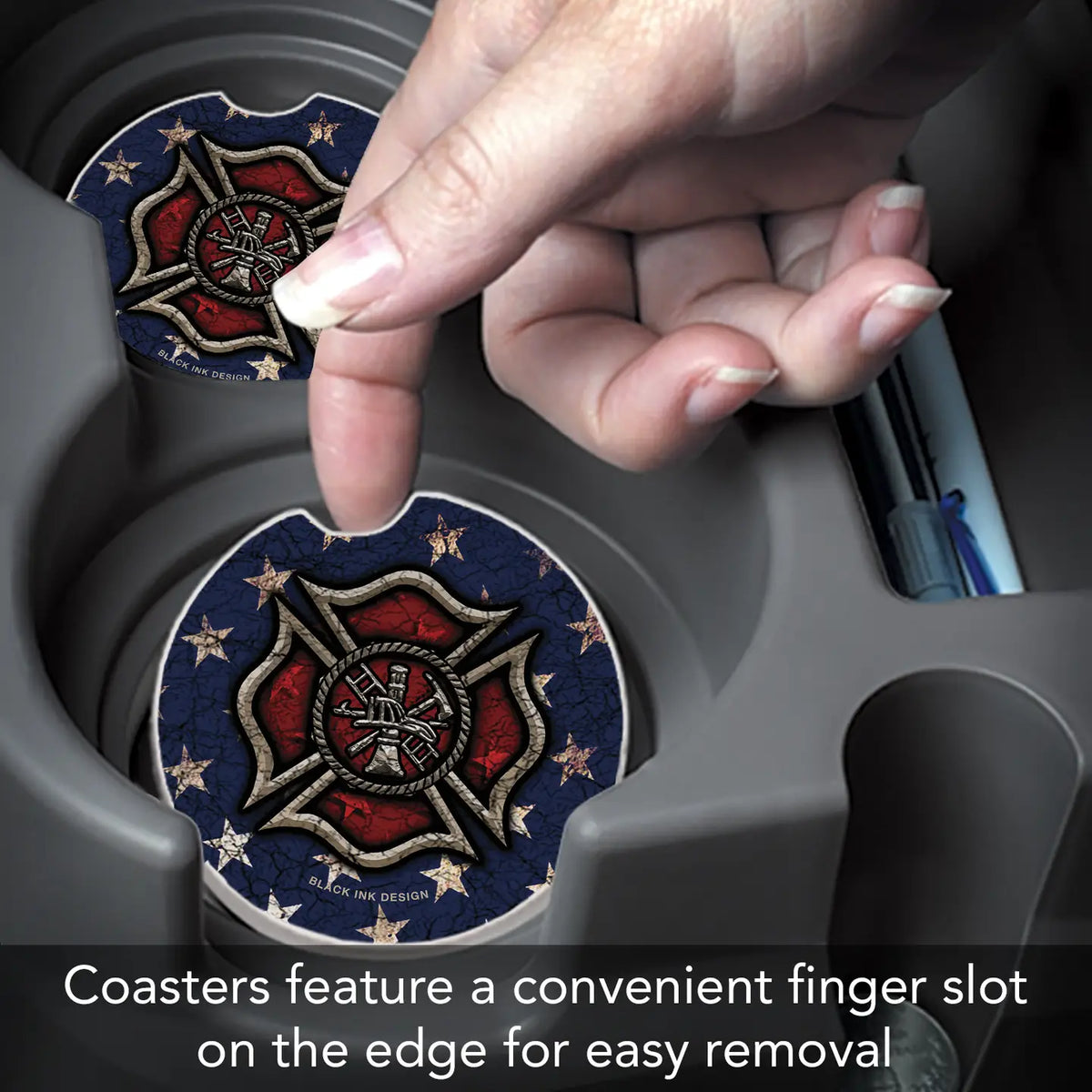 Firefighter Car Coaster
