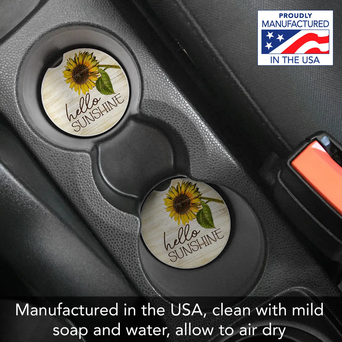 Hello Sunshine Car Coaster