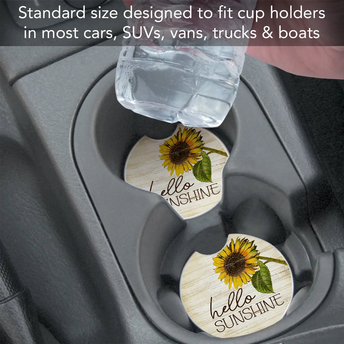 Hello Sunshine Car Coaster