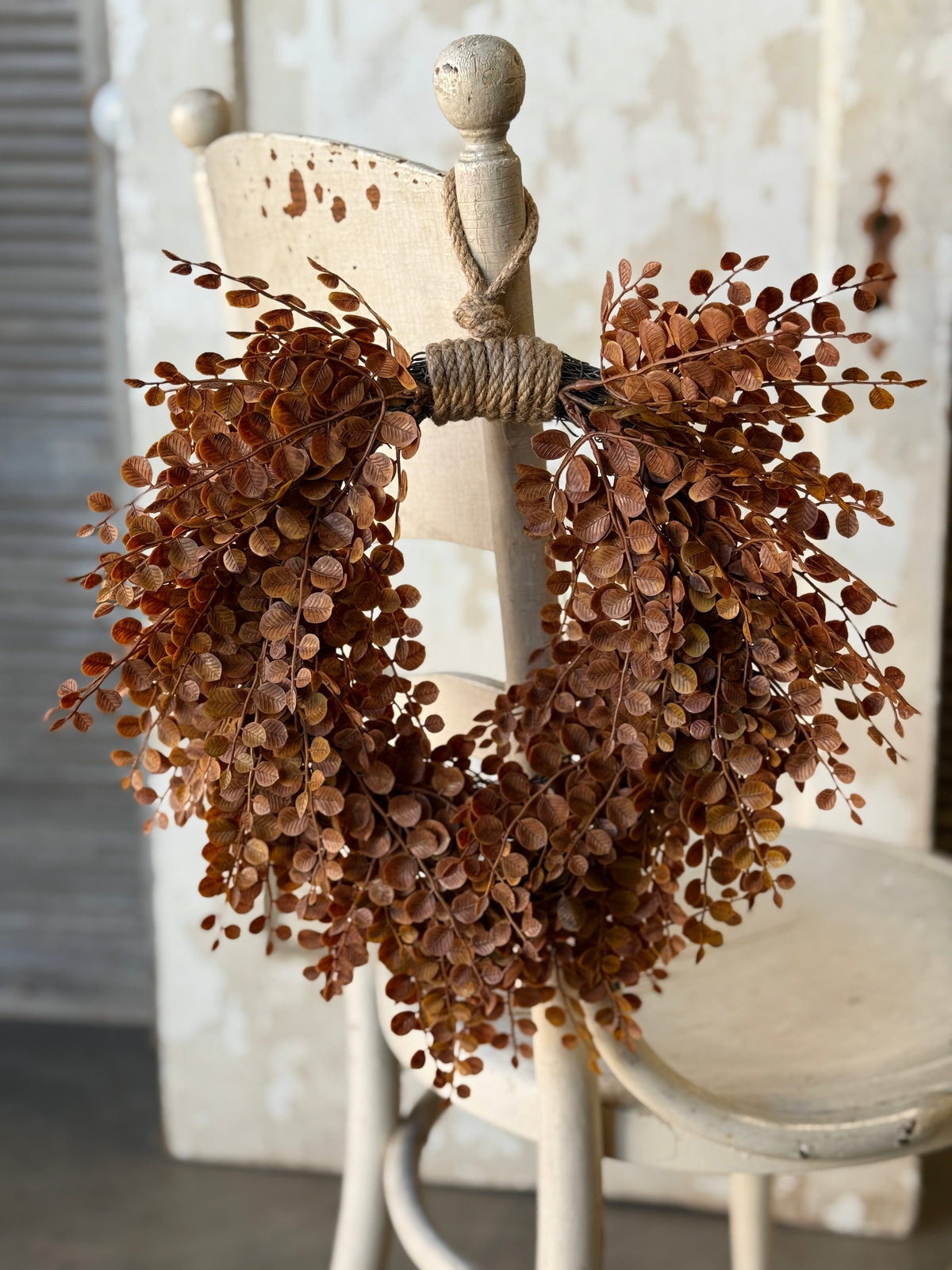 Cider Leaves Hanging Wreath