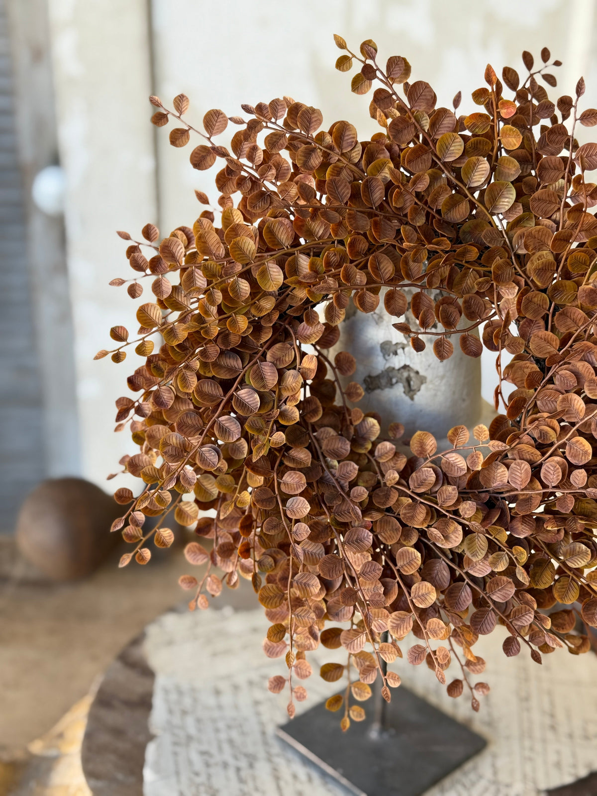 Cider Leaves Candle Ring