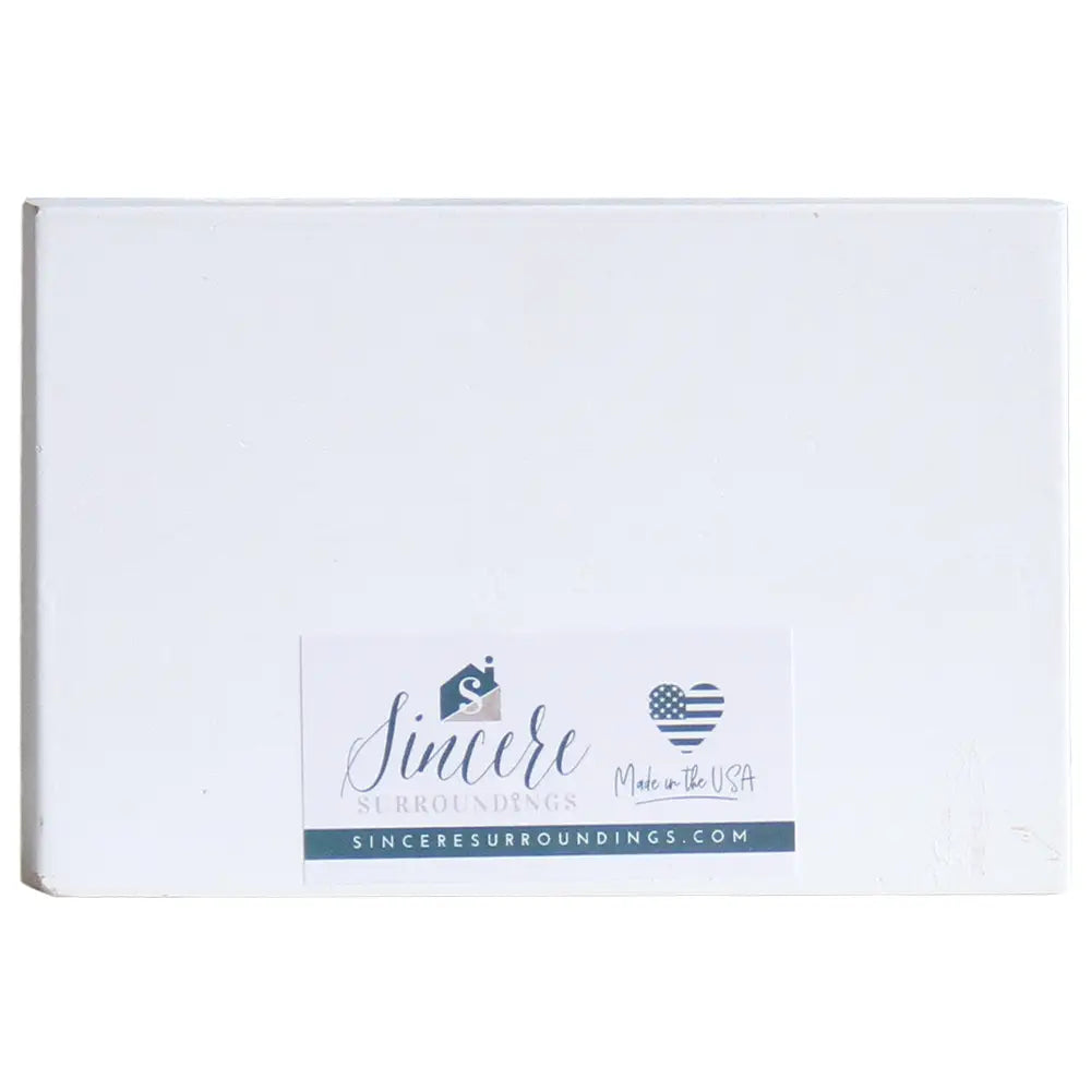 Joy Comes in the Morning Wood Block Sign