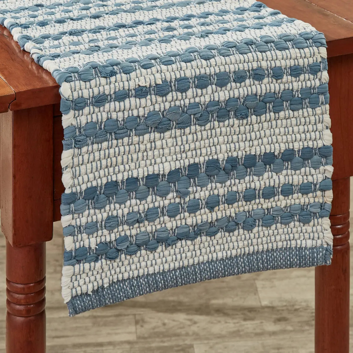 French Farmhouse 36” Chindi Table Runner