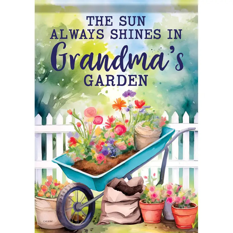 Grandma’s Garden Garden Flag