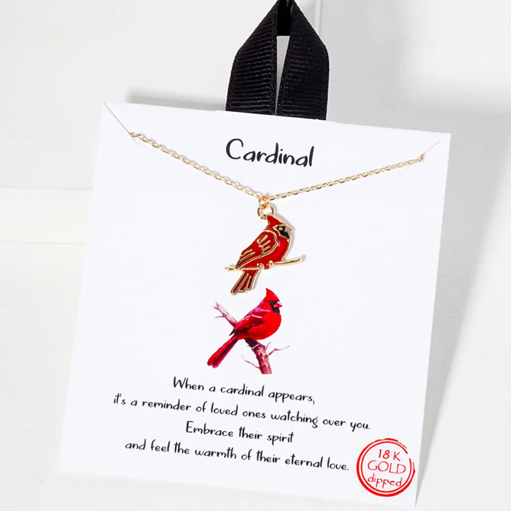 Cardinal Necklace