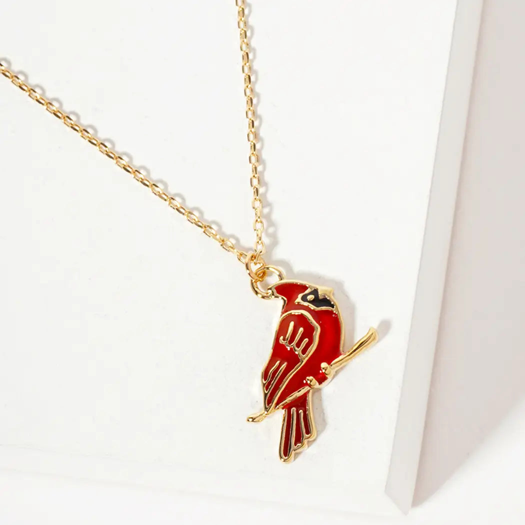 Cardinal Necklace