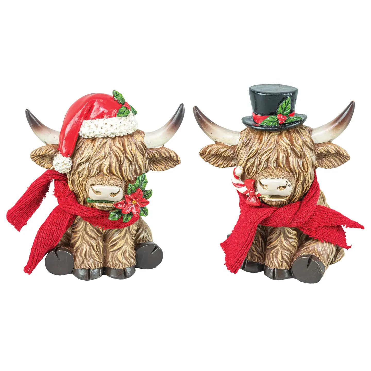 Festive Highland Cow - 2 Styles