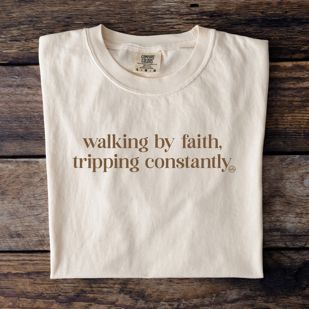 Walking by Faith Graphic Tee