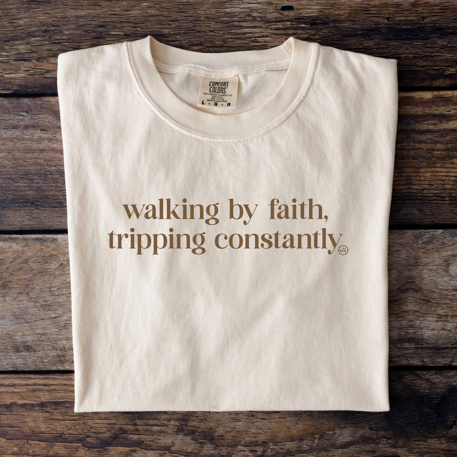 Walking by Faith Graphic Tee