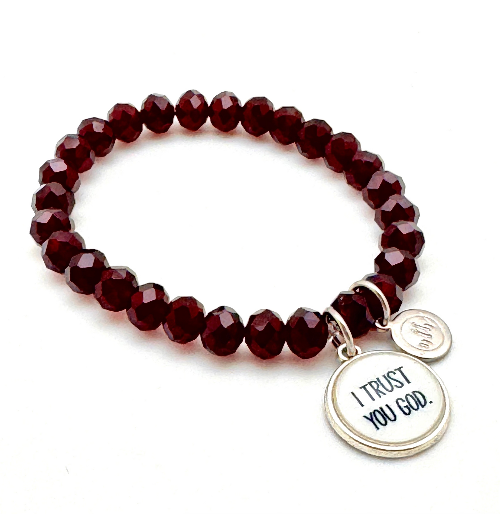 I Trust You God Sentiment Bracelet