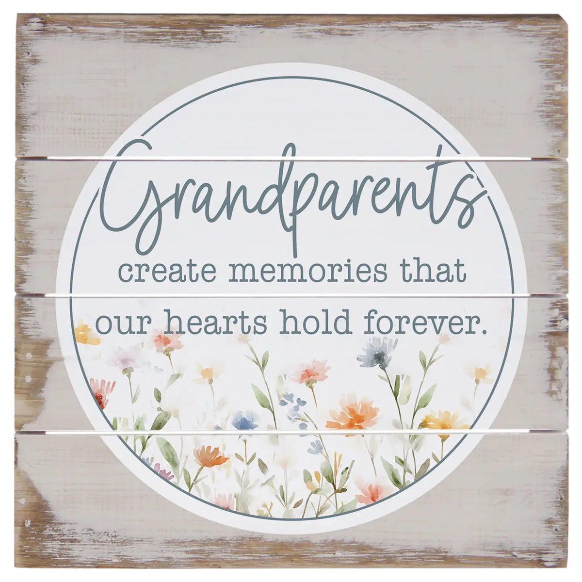 Grandparents Memories Pallet Sign