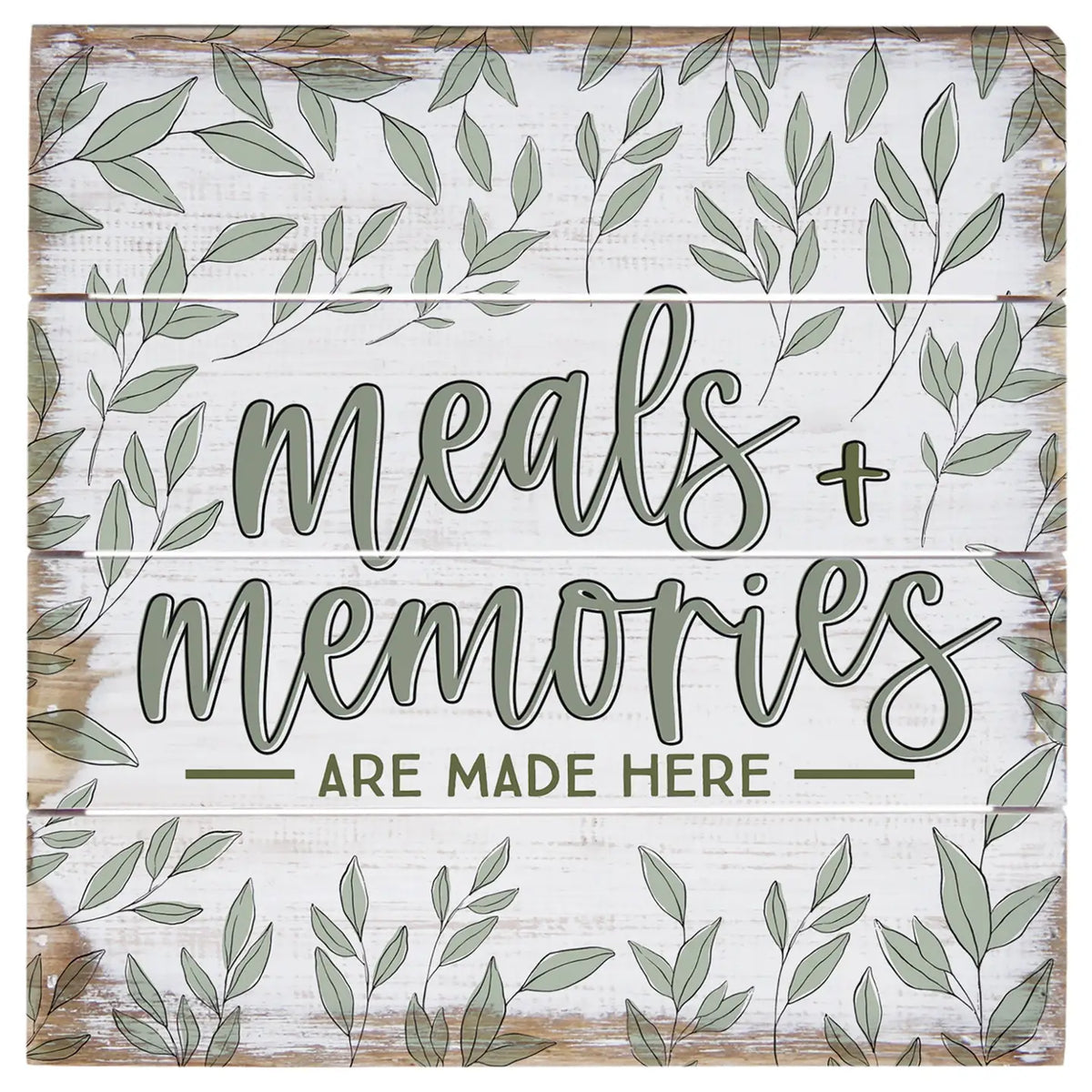 Meals + Memories Pallet Sign