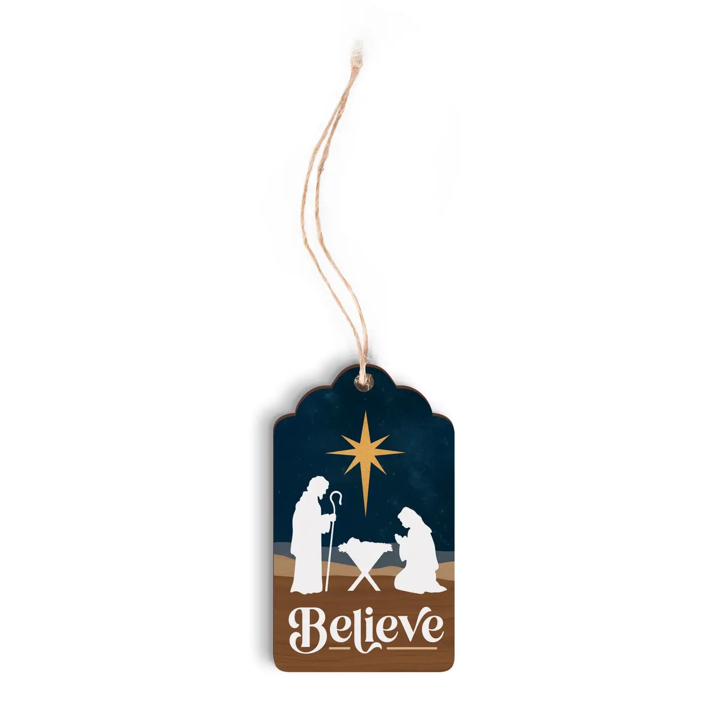 Believe Mini Ornament