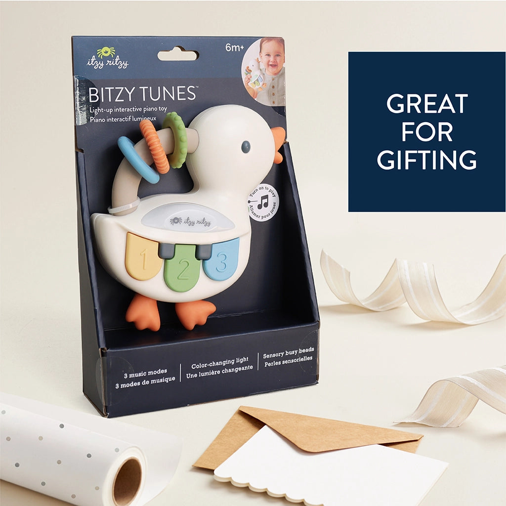 Bitzy Tunes Goose Piano Toy