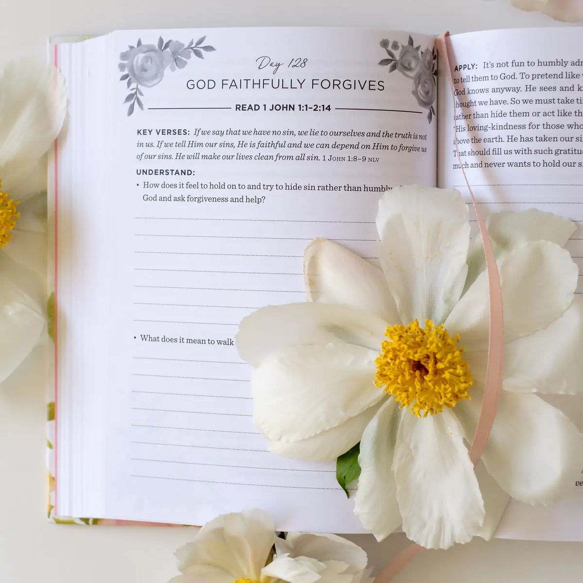 The Daily 5 Minute Bible Study Journal for Women