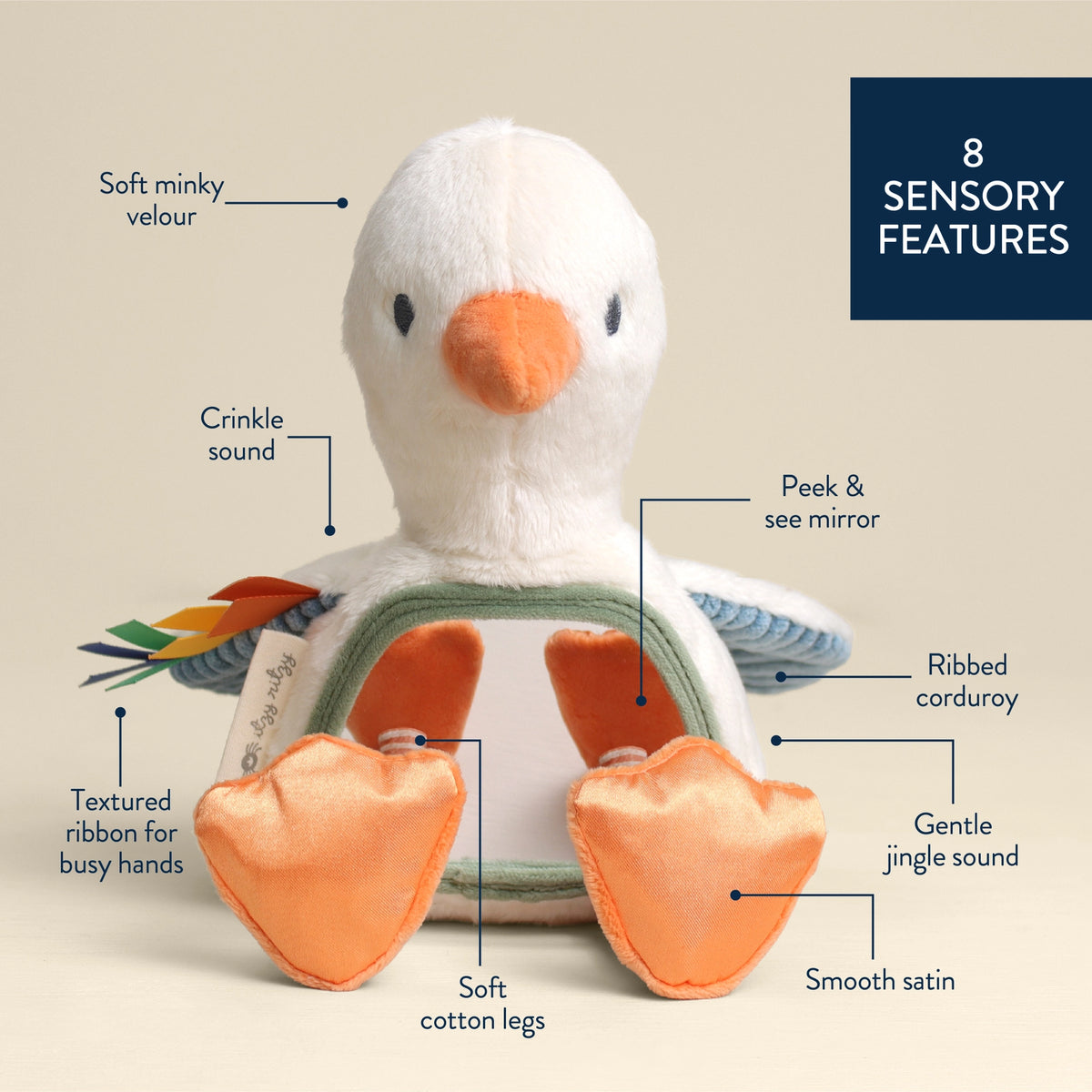 Itzy Bitzy Goose Mirror