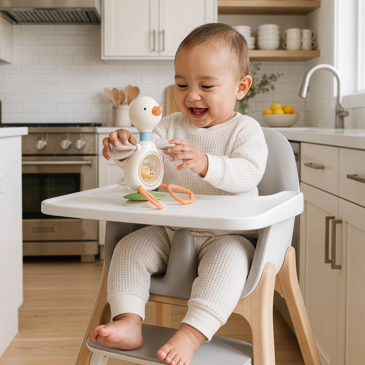 Itzy Twist and Bop Goose Sensory Toy