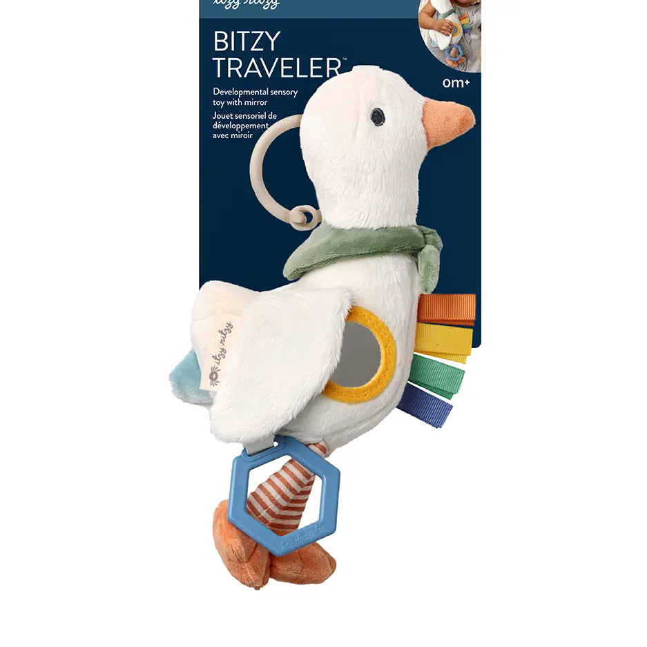 Bitzy Goose Traveler Toy