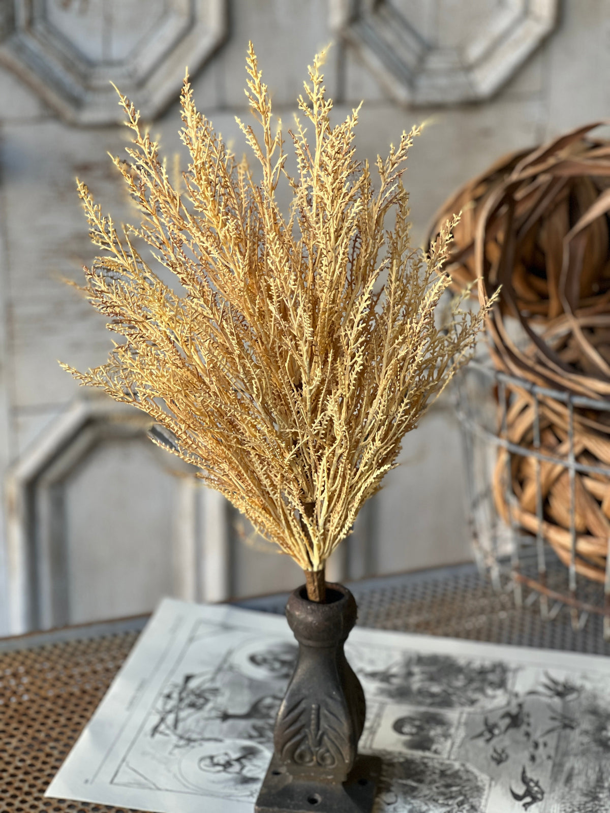 Wildthorn Bush - Wheat