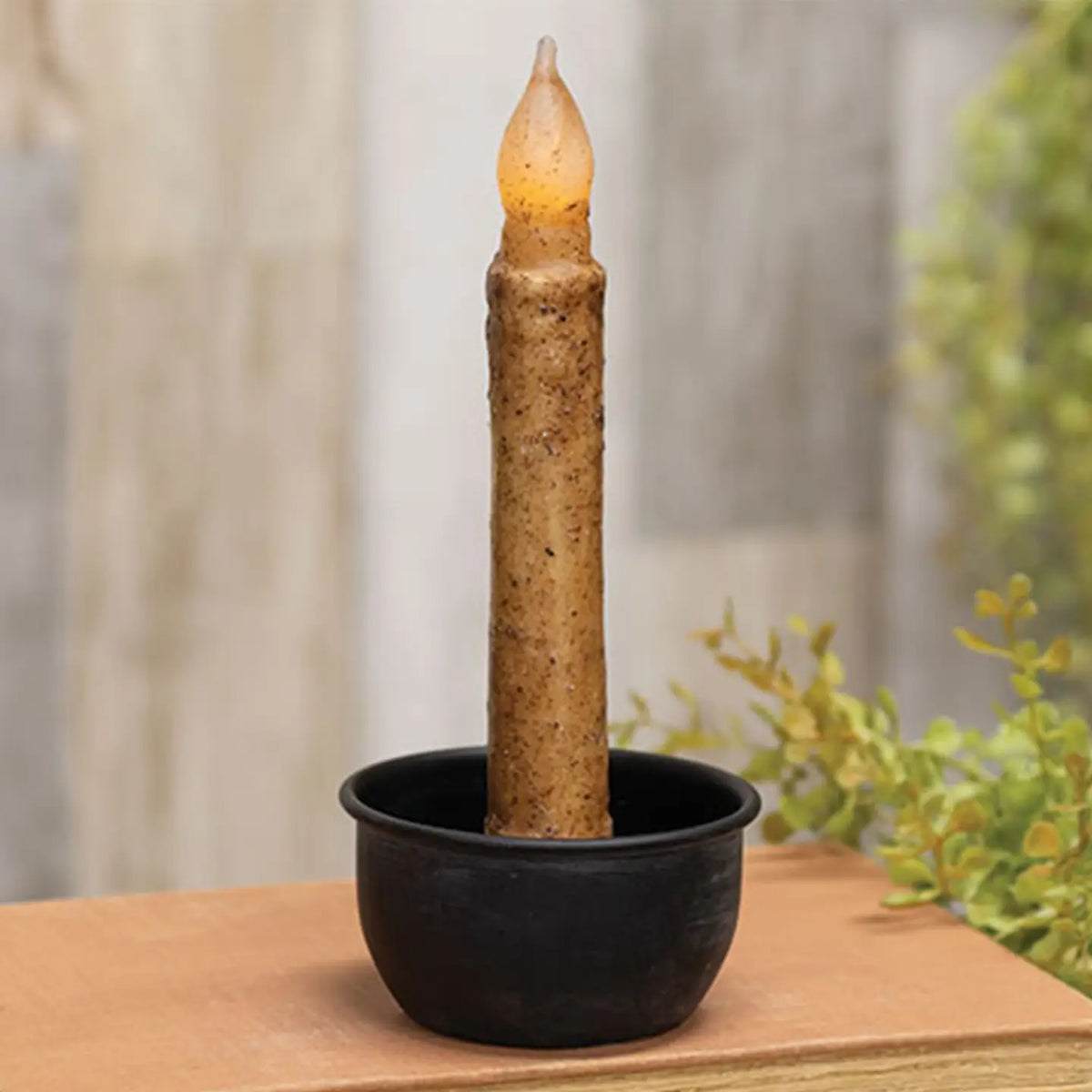 Taper Candle Holder Bowl