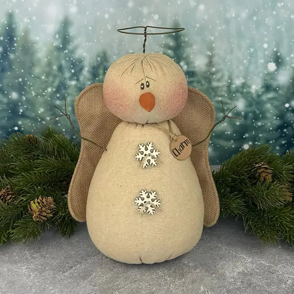 Charm the Snowy Snowman Angel