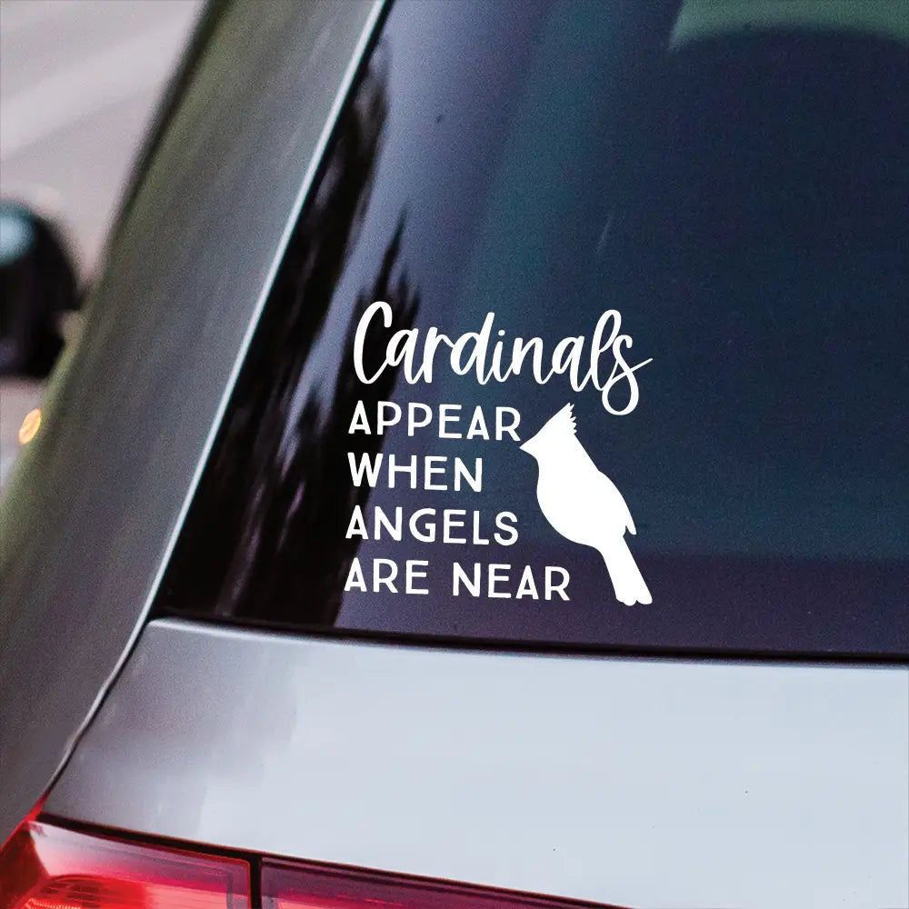 Cardinals Appear Vinyl Decal