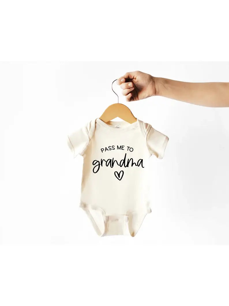 Pass Me To Grandma Baby Bodysuit