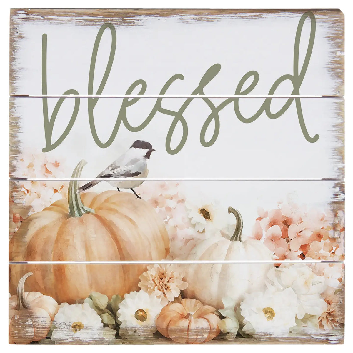 Blessed Fall Hydrangeas Pallet Sign - 2 Sizes