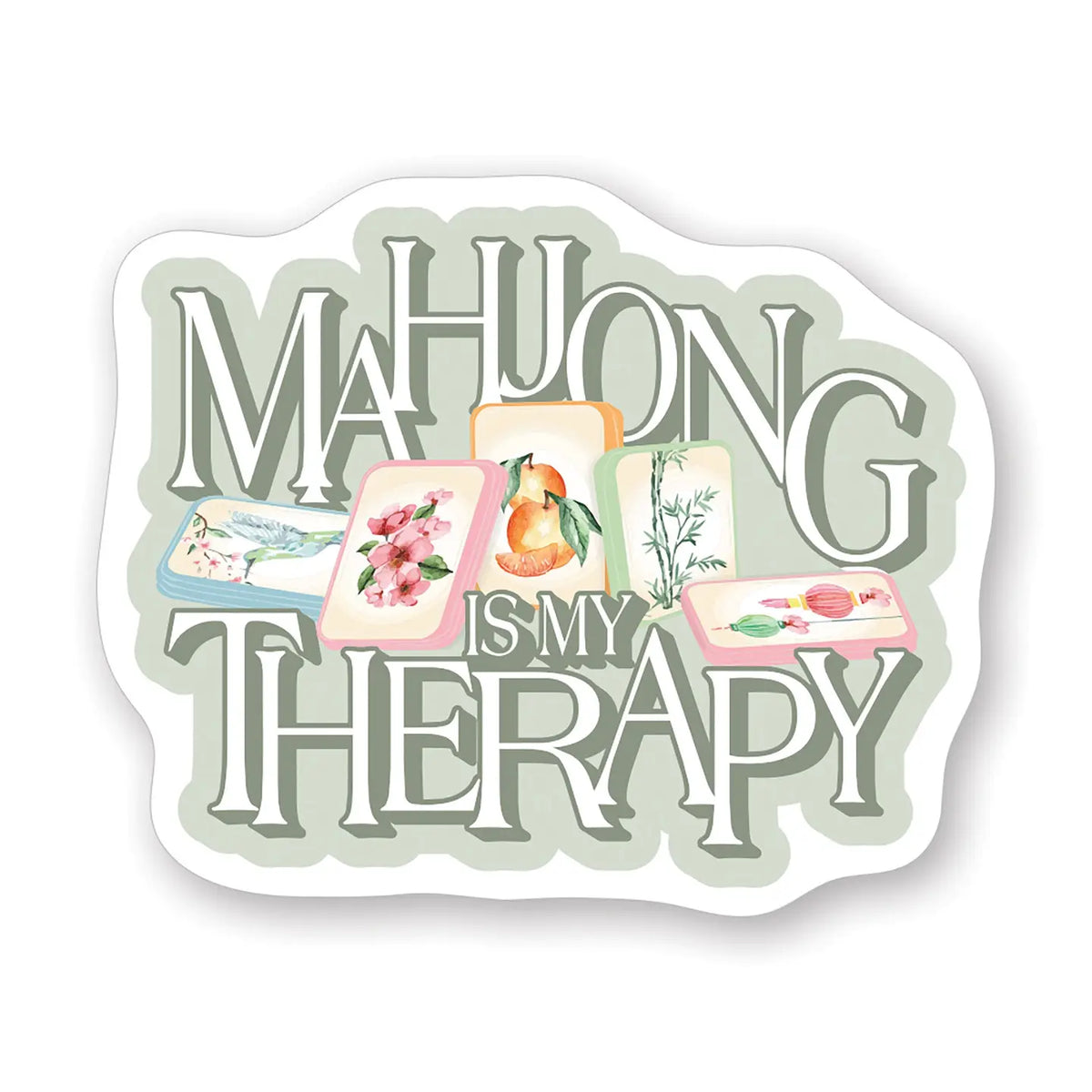 Mahjong Therapy Sticker